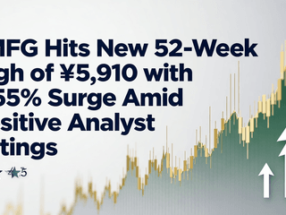 SMFG Hits New 52-Week High of ¥5,910 with 4.55% Surge Amid Positive Analyst Ratings