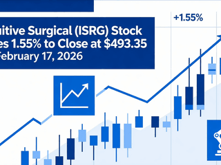 Intuitive Surgical (ISRG) Stock Rises 1.55% to Close at $493.35 on February 17, 2026