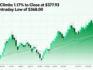 AMAT Climbs 1.17% to Close at $377.93 After Intraday Low of $368.00