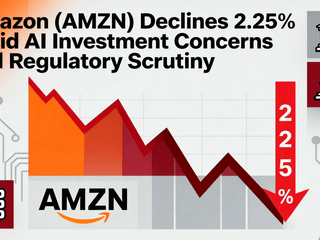 Amazon (AMZN) Declines 2.25% Amid AI Investment Concerns and Regulatory Scrutiny