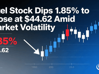 Intel Stock Dips 1.85% to Close at $44.62 Amid Market Volatility