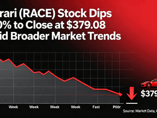 Ferrari (RACE) Stock Dips 3.10% to Close at $379.08 Amid Broader Market Trends