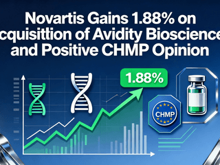 Novartis Gains 1.88% on Acquisition of Avidity Biosciences and Positive CHMP Opinion