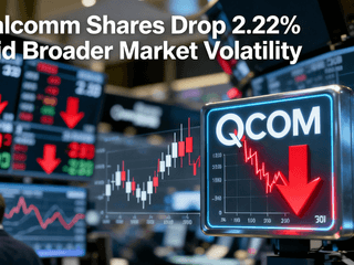 Qualcomm Shares Drop 2.22% Amid Broader Market Volatility