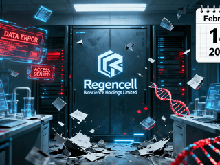 Regencell Bioscience Holdings Limited Faces Data Blackout on February 18, 2026