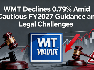 WMT Declines 0.79% Amid Cautious FY2027 Guidance and Legal Challenges