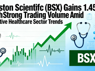 Boston Scientific (BSX) Gains 1.45% with Strong Trading Volume Amid Positive Healthcare Sector Trends