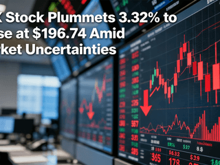 RTX Stock Plummets 3.32% to Close at $196.74 Amid Market Uncertainties