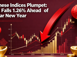 Chinese Indices Plummet: SSE Falls 1.26% Ahead of Lunar New Year