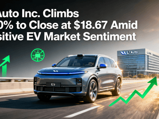 Li Auto Inc. Climbs 1.30% to Close at $18.67 Amid Positive EV Market Sentiment