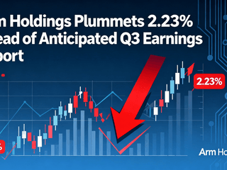 Arm Holdings Plummets 2.23% Ahead of Anticipated Q3 Earnings Report