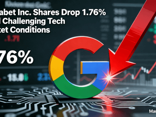 Alphabet Inc. Shares Drop 1.76% Amid Challenging Tech Market Conditions