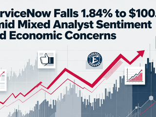 ServiceNow Falls 1.84% to $100.74 Amid Mixed Analyst Sentiment and Economic Concerns