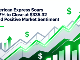 American Express Soars 2.52% to Close at $335.32 Amid Positive Market Sentiment