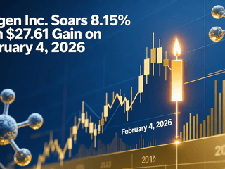 Amgen Inc. Soars 8.15% with $27.61 Gain on February 4, 2026