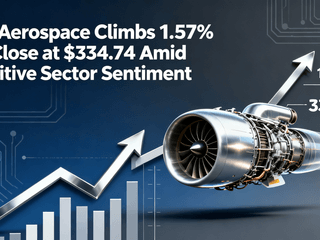 GE Aerospace Climbs 1.57% to Close at $334.74 Amid Positive Sector Sentiment