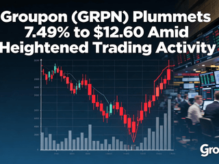 Groupon (GRPN) Plummets 7.49% to $12.60 Amid Heightened Trading Activity