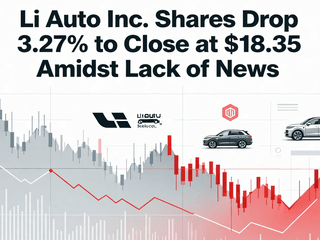 Li Auto Inc. Shares Drop 3.27% to Close at $18.35 Amidst Lack of News