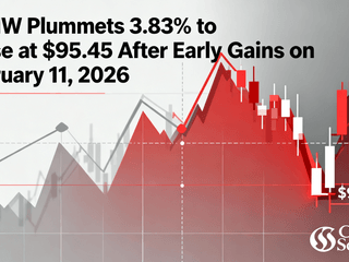 SCHW Plummets 3.83% to Close at $95.45 After Early Gains on February 11, 2026