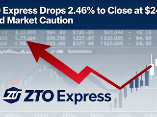 ZTO Express Drops 2.46% to Close at $24.14 Amid Market Caution
