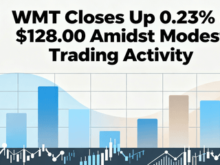 WMT Closes Up 0.23% at $128.00 Amidst Modest Trading Activity