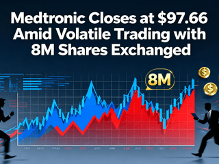 Medtronic Closes at $97.66 Amid Volatile Trading with 8M Shares Exchanged