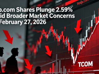 Trip.com Shares Plunge 2.59% Amid Broader Market Concerns on February 27, 2026
