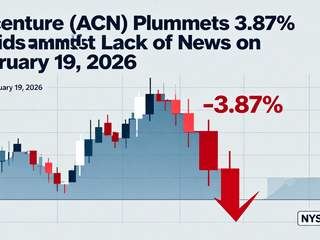 Accenture (ACN) Plummets 3.87% Amidst Lack of News on February 19, 2026