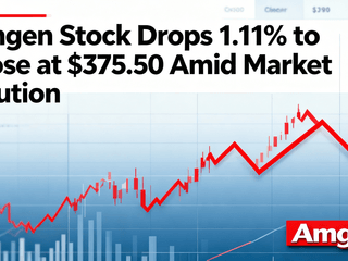 Amgen Stock Drops 1.11% to Close at $375.50 Amid Market Caution