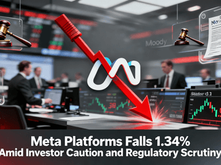 Meta Platforms Falls 1.34% Amid Investor Caution and Regulatory Scrutiny