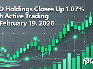 PDD Holdings Closes Up 1.07% with Active Trading on February 19, 2026