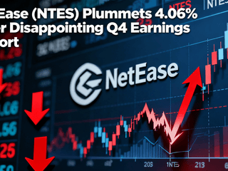 NetEase (NTES) Plummets 4.06% After Disappointing Q4 Earnings Report