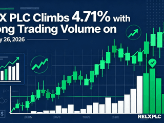 RELX PLC Climbs 4.71% with Strong Trading Volume on February 26, 2026