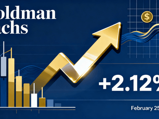 Goldman Sachs Gains 2.12% with Strong Trading Volume on February 25, 2026