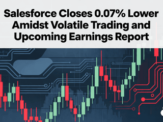 Salesforce Closes 0.07% Lower Amidst Volatile Trading and Upcoming Earnings Report