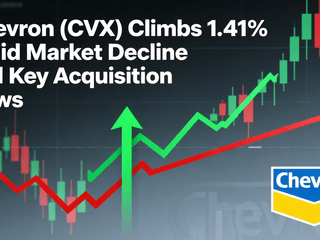 Chevron (CVX) Climbs 1.41% Amid Market Decline and Key Acquisition News