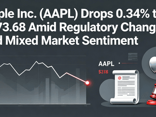 Apple Inc. (AAPL) Drops 0.34% to $273.68 Amid Regulatory Changes and Mixed Market Sentiment