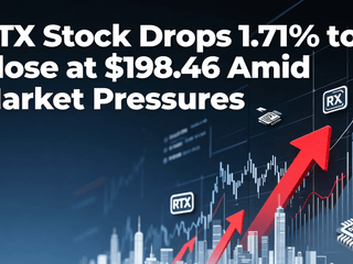 RTX Stock Drops 1.71% to Close at $198.46 Amid Market Pressures