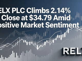 RELX PLC Climbs 2.14% to Close at $34.79 Amid Positive Market Sentiment