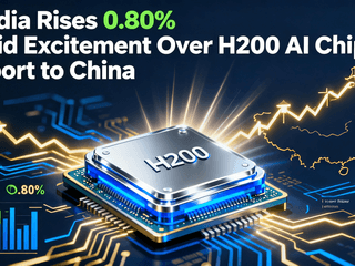 Nvidia Rises 0.80% Amid Excitement Over H200 AI Chips Export to China