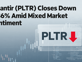 Palantir (PLTR) Closes Down 0.36% Amid Mixed Market Sentiment