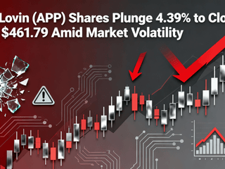 Applovin (APP) Shares Plunge 4.39% to Close at $461.79 Amid Market Volatility