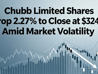 Chubb Limited Shares Drop 2.27% to Close at $324.95 Amid Market Volatility