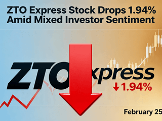 ZTO Express Stock Drops 1.94% Amid Mixed Investor Sentiment on February 25, 2026