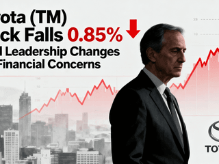Toyota (TM) Stock Falls 0.85% Amid Leadership Changes and Financial Concerns