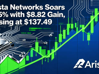 Arista Networks Soars 6.85% with $8.82 Gain, Closing at $137.49