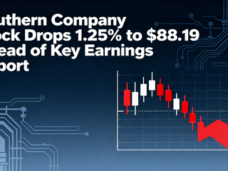 Southern Company Stock Drops 1.25% to $88.19 Ahead of Key Earnings Report