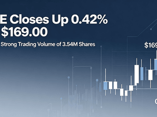 ICE Closes Up 0.42% at $169.00 Amid Strong Trading Volume of 3.54M Shares