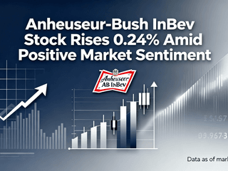 Anheuser-Busch InBev Stock Rises 0.24% Amid Positive Market Sentiment