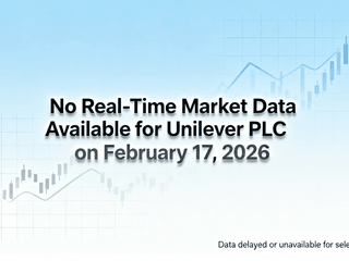 No Real-Time Market Data Available for Unilever PLC on February 17, 2026